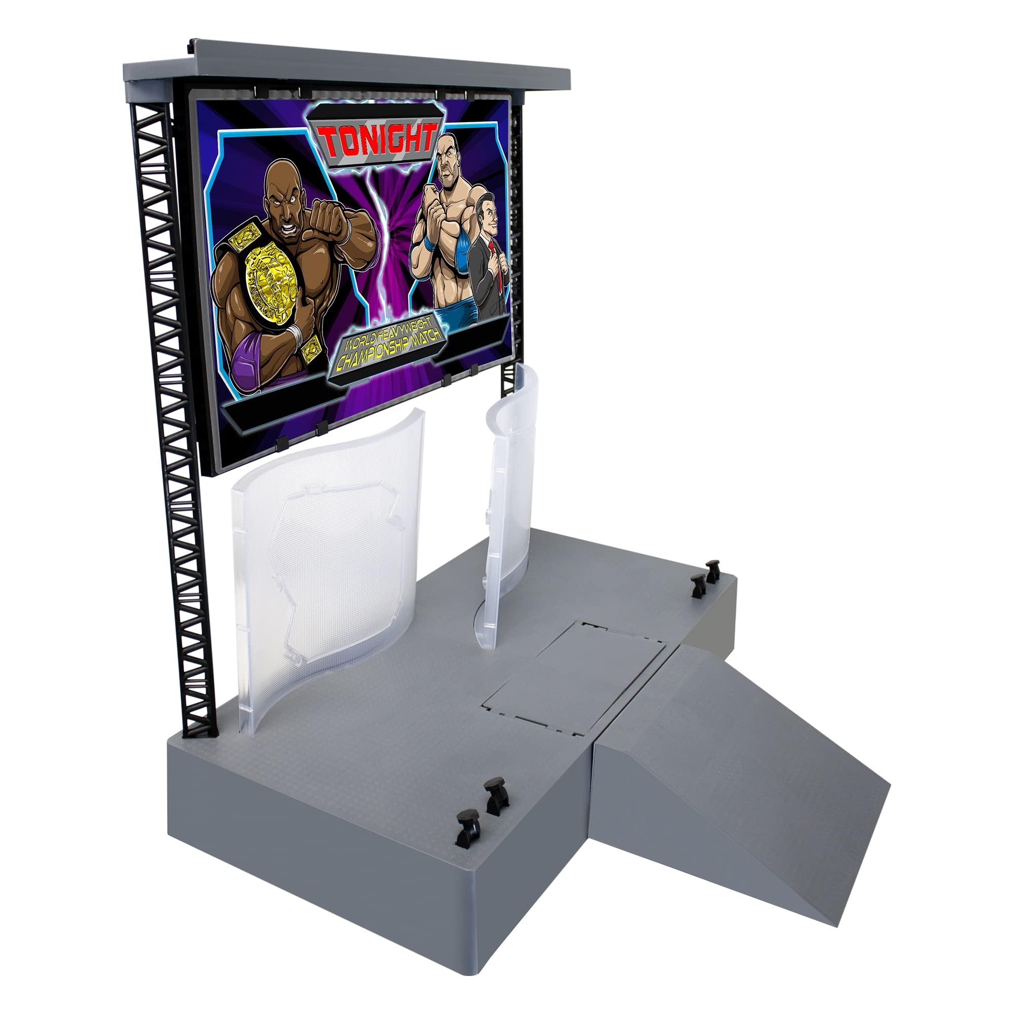 Figures Toy Company Ultimate Entrance Stage for WWE Wrestling Action Figures