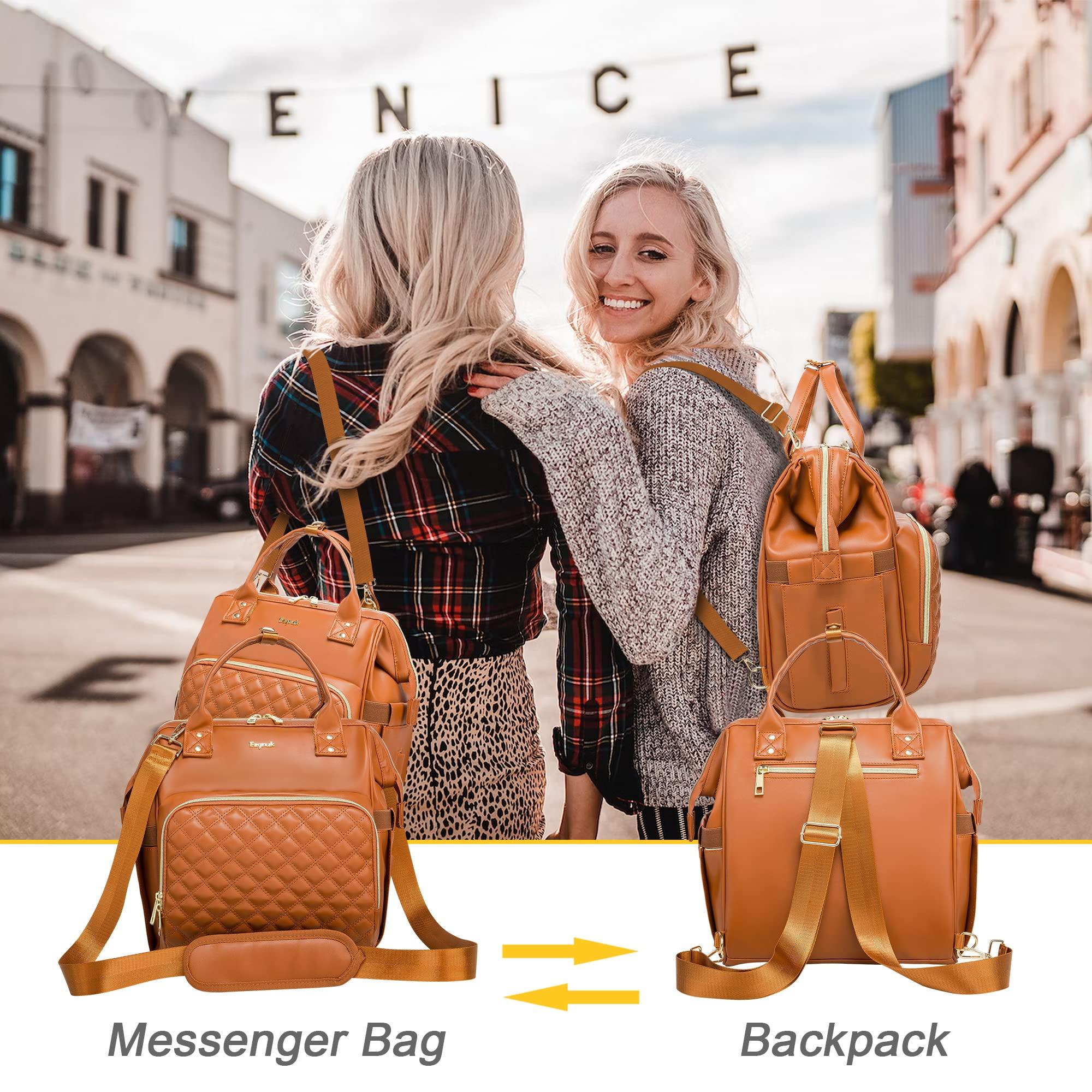 Ezgnuk Ezgnuk Small Diaper Bag, Mini Baby Backpack, Multi-function Waterproof Travel Tote Work Bag