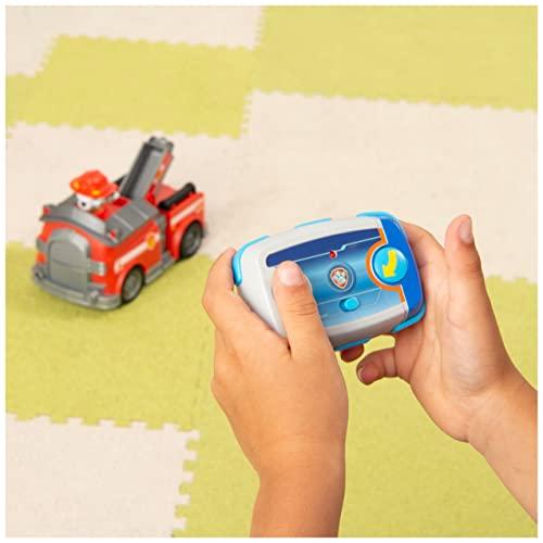 Paw Patrol Marshall Remote Control Fire Truck with 2 Way Steering for Kids Aged 3 and Up