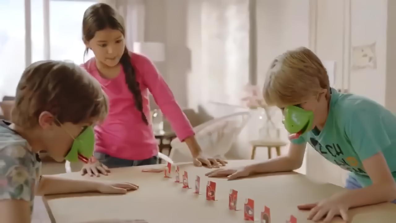 Generic Frog Tongue Game Set, Frog Mask with Blow Tongue, Lizard Tongue Game, Frog Blow Tongue Mask Game, Frog Toy Tongues Out Game, with Blowing Air, Multiplayer Party Game (6-Pack Masks)