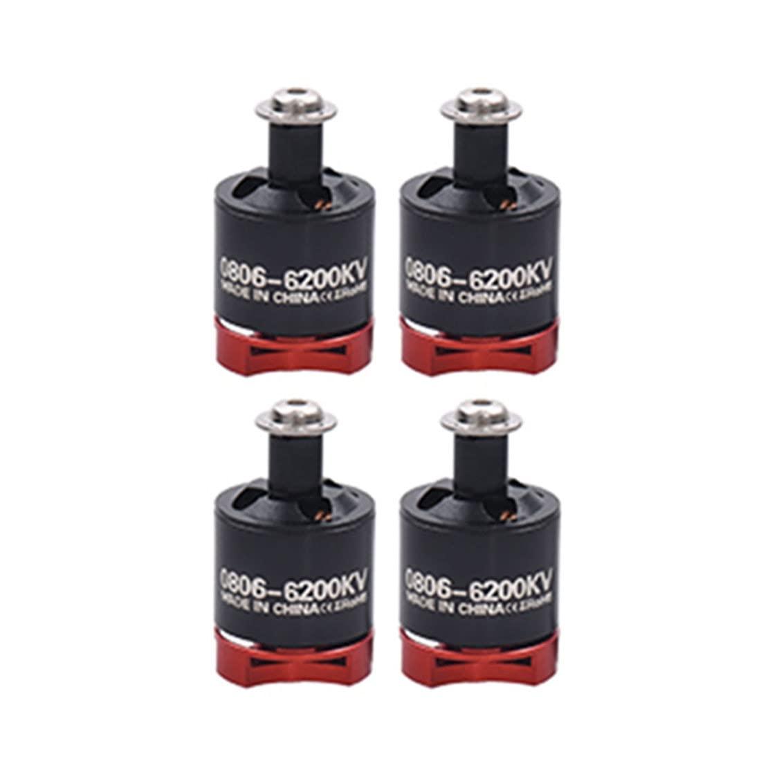 ToysCentral Basics Gemfan 0806 6200KV Brushless Mini Motor for Drone FPV Quadcopter RC Multicopter Model Accessory - (Color: 1x Motor)