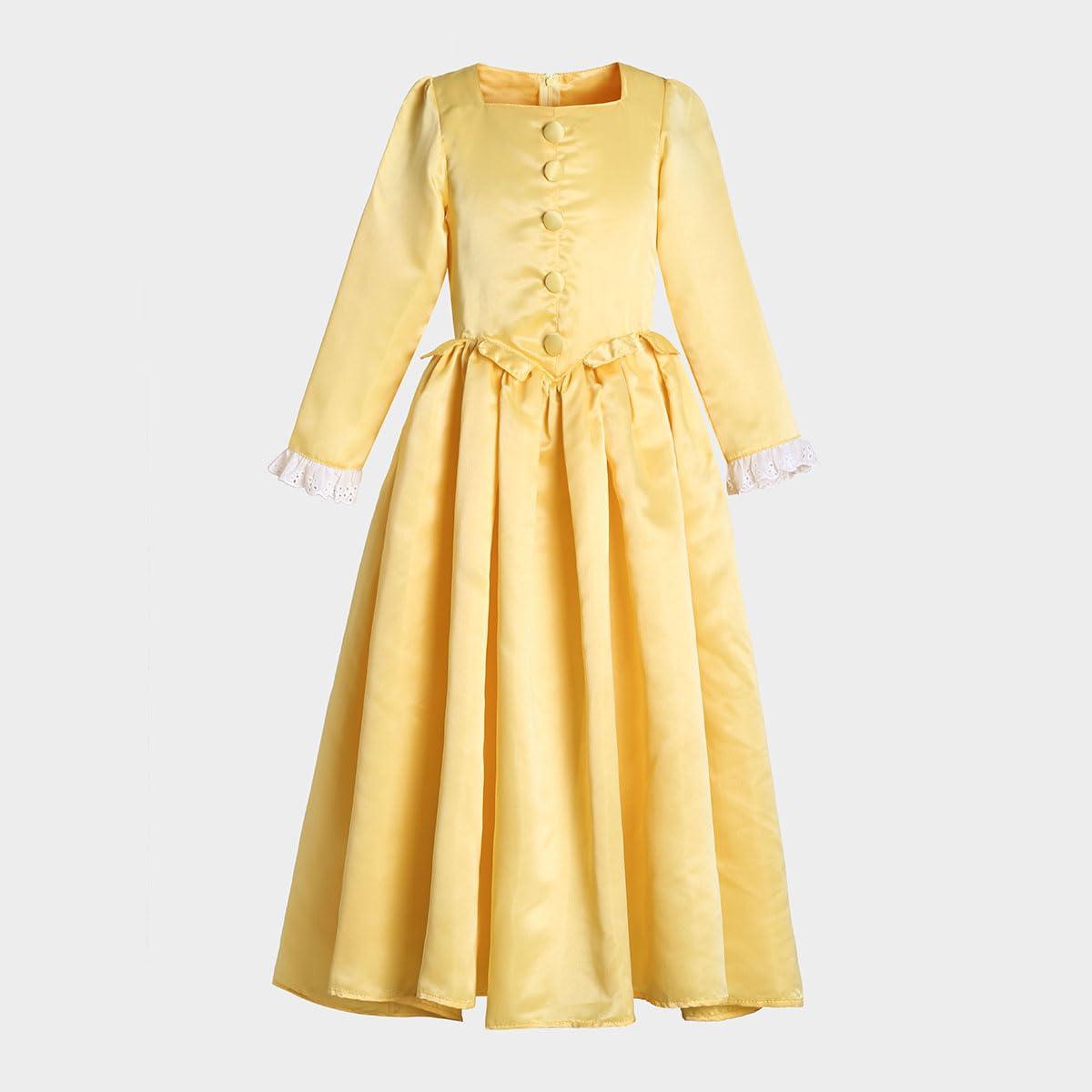 Ruikajia Ruikajia Hamilton Dress Angelica Costume Schuyler Sisters dresses Schuyler Sisters Peggy Costume 8 Years