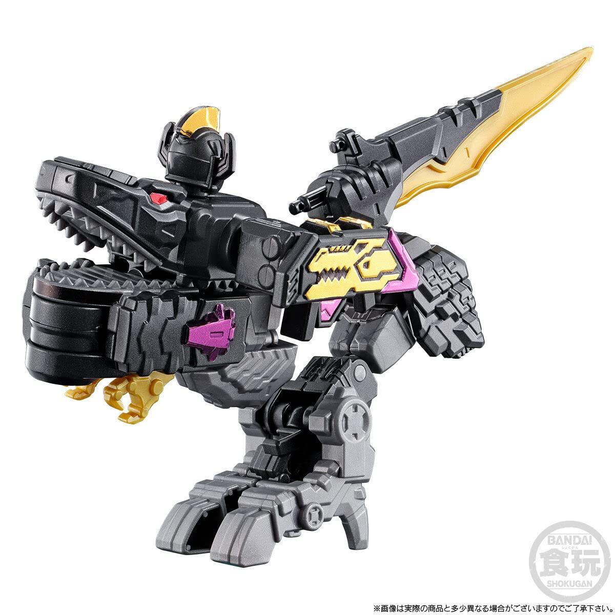 BANDAI NAMCO Entertainment Bandai Shokugan Super Mini PLA Kikai Seintai Zenkaiger PB ZenkaiOh Black Juragaon