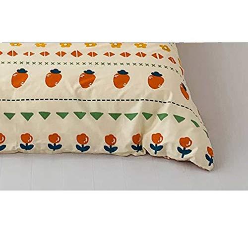 ghghnrtgefrgnhnxdf Four-Piece Single Dormitory Bed Sheet Quilt Cover Small Fresh Bedding Three-Piece Set Bedding (Size : 2.0m)