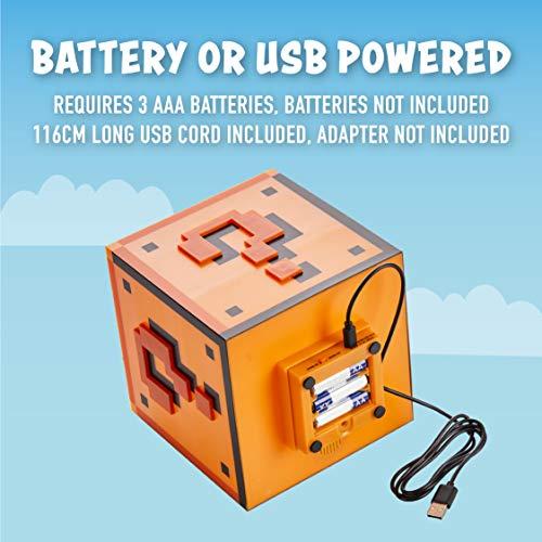 Paladone Paladone Super Mario Brothers Question Block Lamp, Light Up Figure