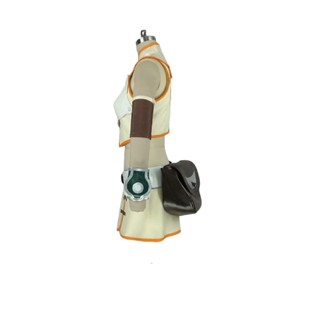 QILONG Rage of Bahamut VIRGIN SOUL Nina Drago Cosplay Costume 2692 (Male S)