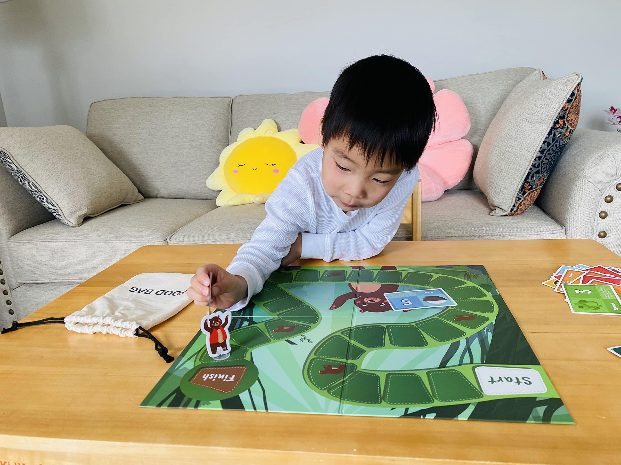 Will\'s Board Game Educational Board Game for Little Picky Eaters | A Food Nutrition Board Game for Children, Preschool, Pre-K and Kindergarten | Christmas Birthday Gift for Kids 3+