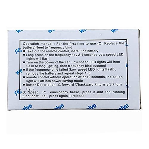 weelye weelye RX30 24V Four-Sided Socket Kids Powered Ride on car 2.4G Bluetooth Remote Control and Receiver Accessories for Children Electric Ride On Car Replacement Parts