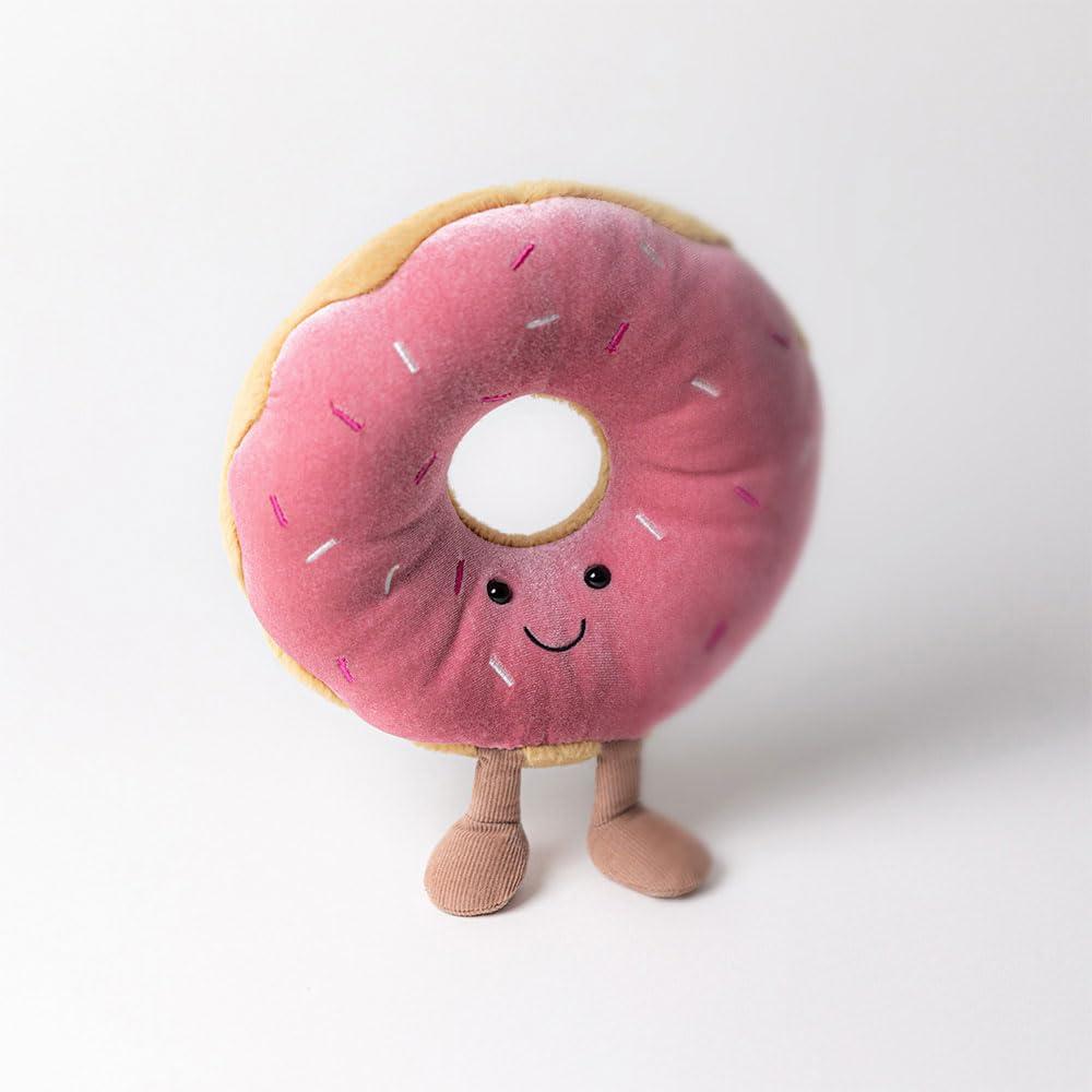 Jellycat Jellycat Amuseables Doughnut Stuffed Toy, 7 inches | Pastry Plush | Fun Gift Idea