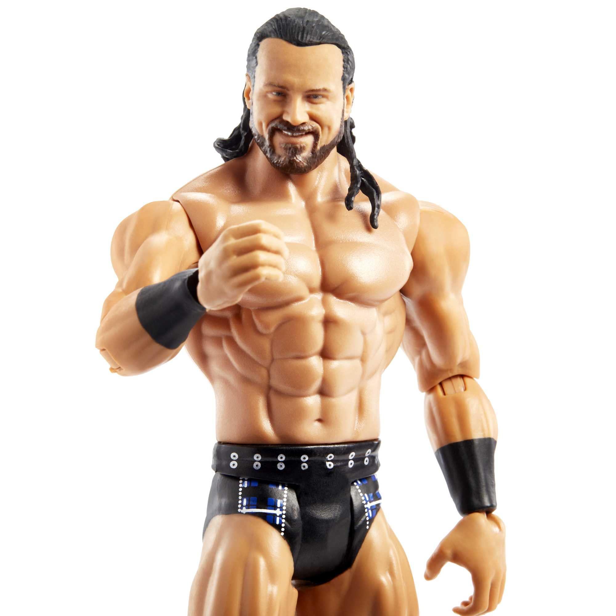 WWE Mattel Basic Drew Mcintyre Action Figure, Posable 6-inch Collectible for Ages 6 Years Old & Up