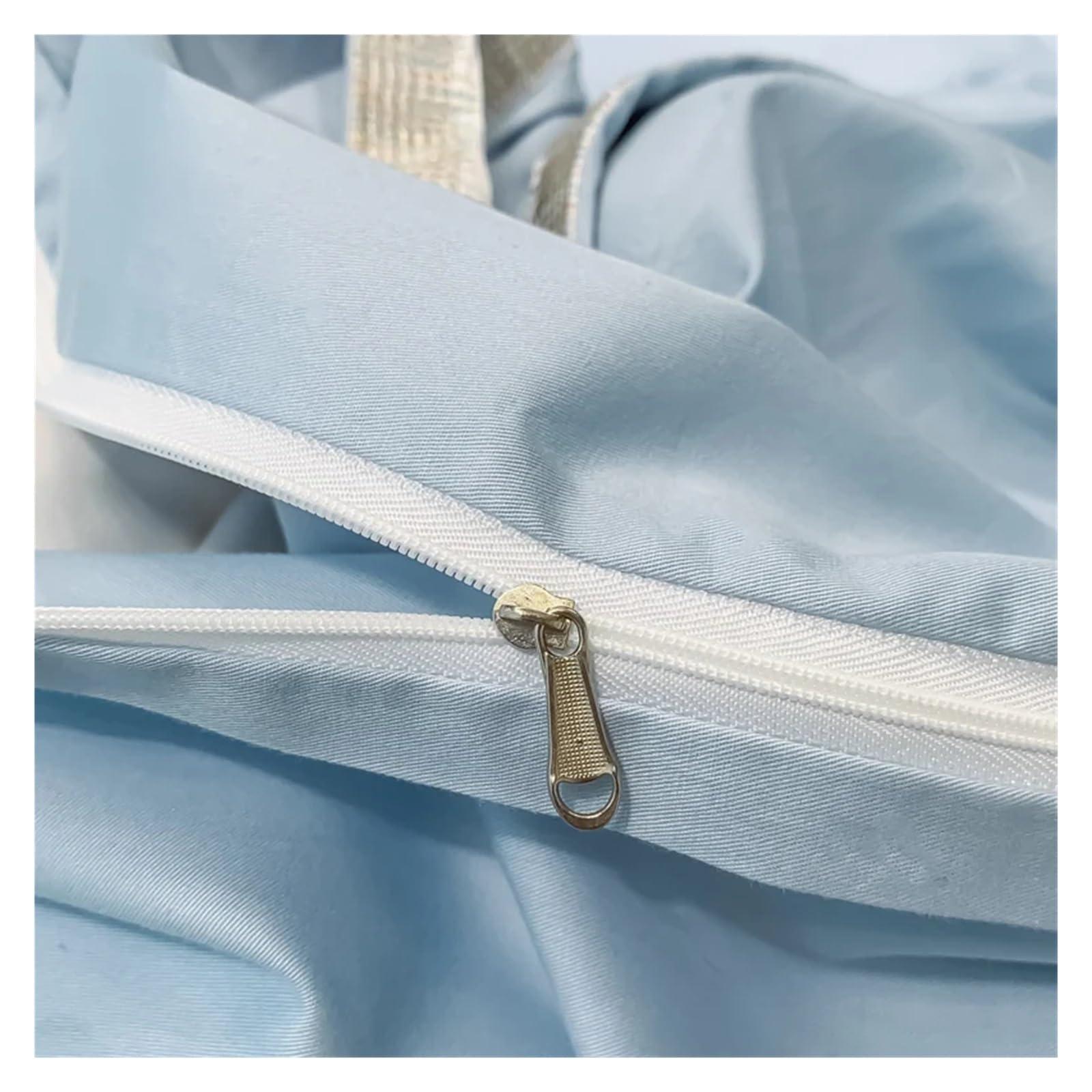 ADovz ADovz 100% Cotton Bedding Set Embroidery Duvet Cover Set with Sheet Comforter Covers Pillowcases Bed Linen,Bed Sheets