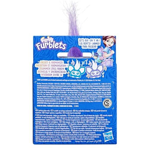 Furby Furby Furblets Mer-May Mini Friend, 45+ Sounds, Ocean Music, Speaks Only Furbish, Electronic Plush Toys for Girls & Boys, Interactive Pets, Multicolor, 6+