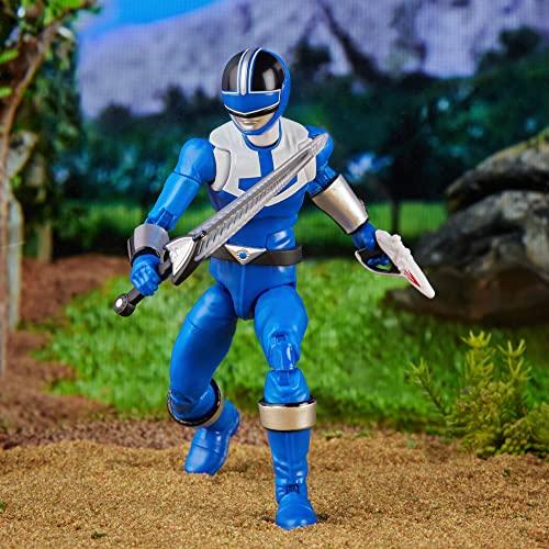 Power Rangers Power Rangers Lightning Collection Time Force Blue Ranger and Vector Cycle Action Figures with Accessories, Ages 4 and Up, Collectible Toys
