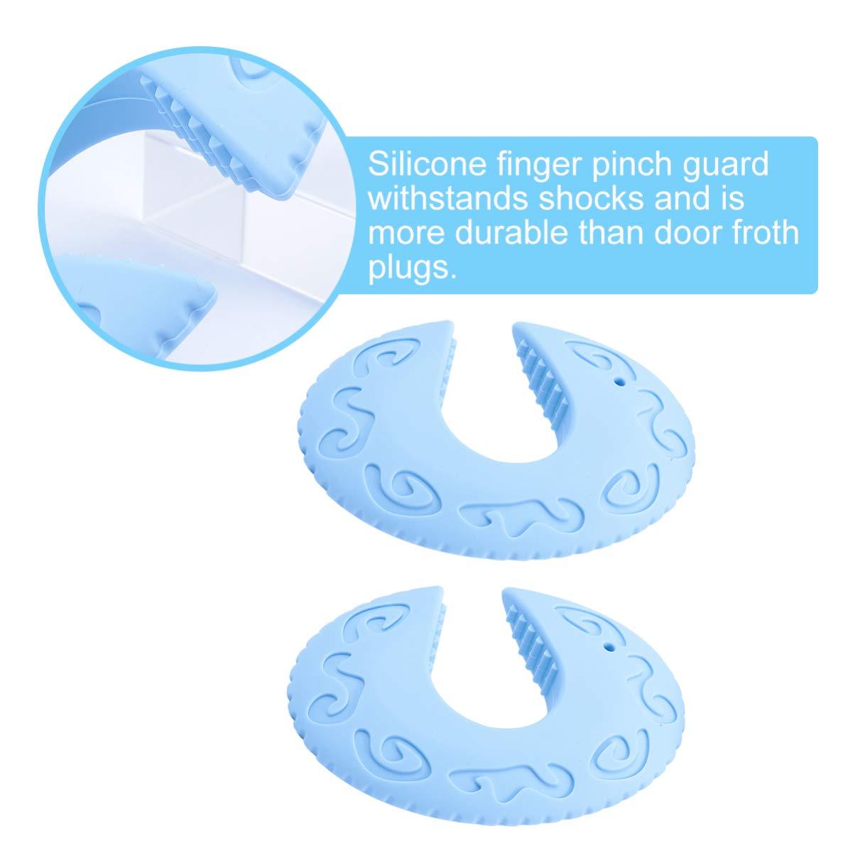 HEALLILY HEALLILY 2pcs Finger Pinch Guard Door Stopper Door Pinch Guard Baby Finger Protector