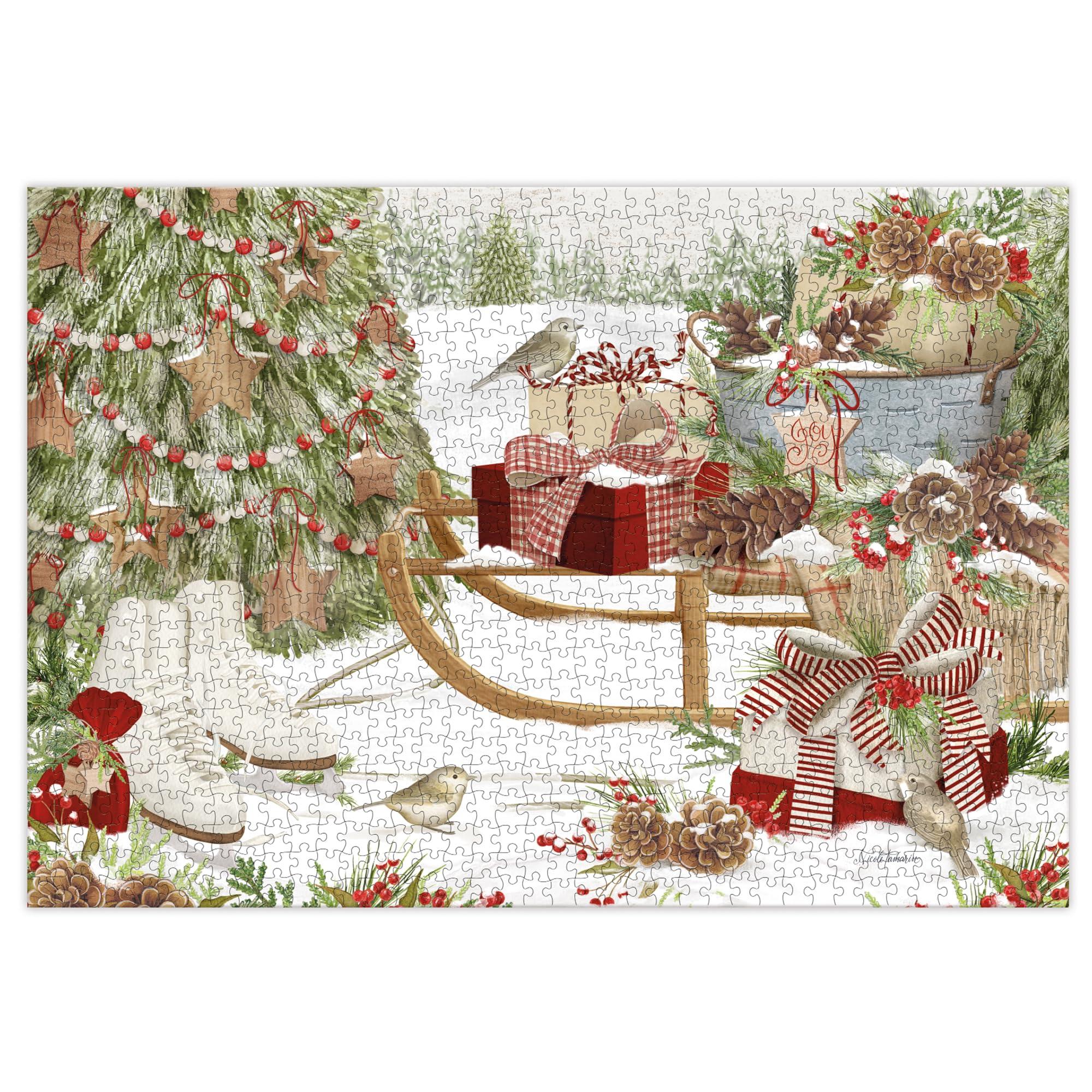 Lang LANG Snow and Cocoa Luxe 1000 Piece Puzzle (5043107)