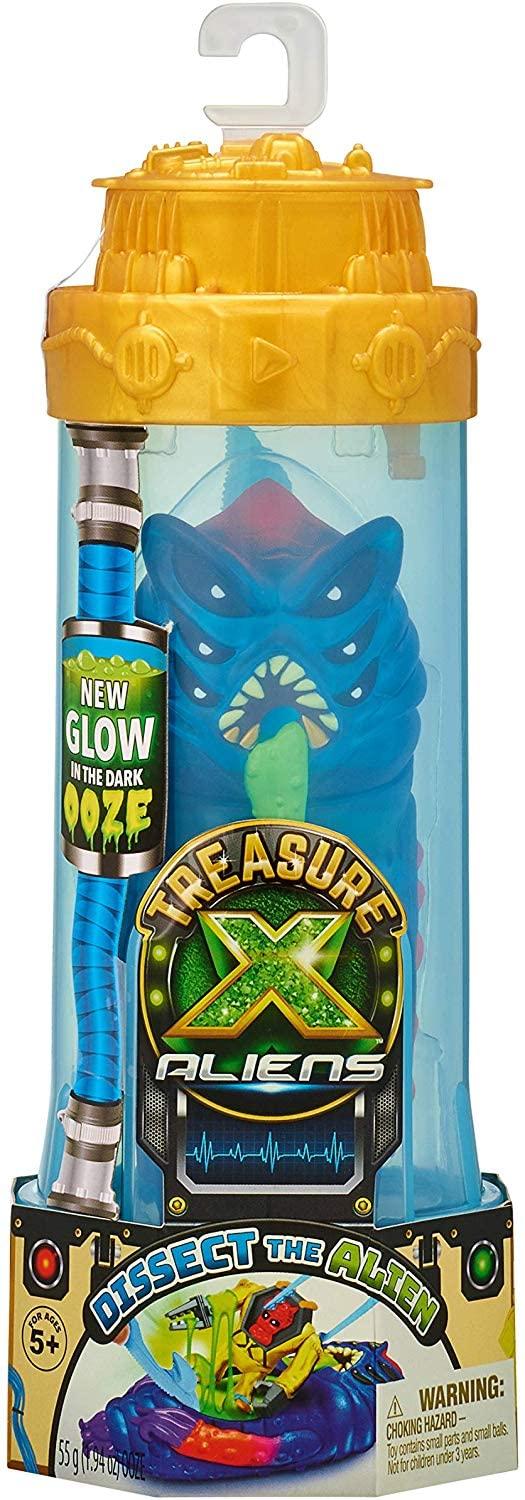 Treasure X Treasure X Aliens - Glow in The Dark Dissect The Alien - New Version, Multicolor, Model:41549
