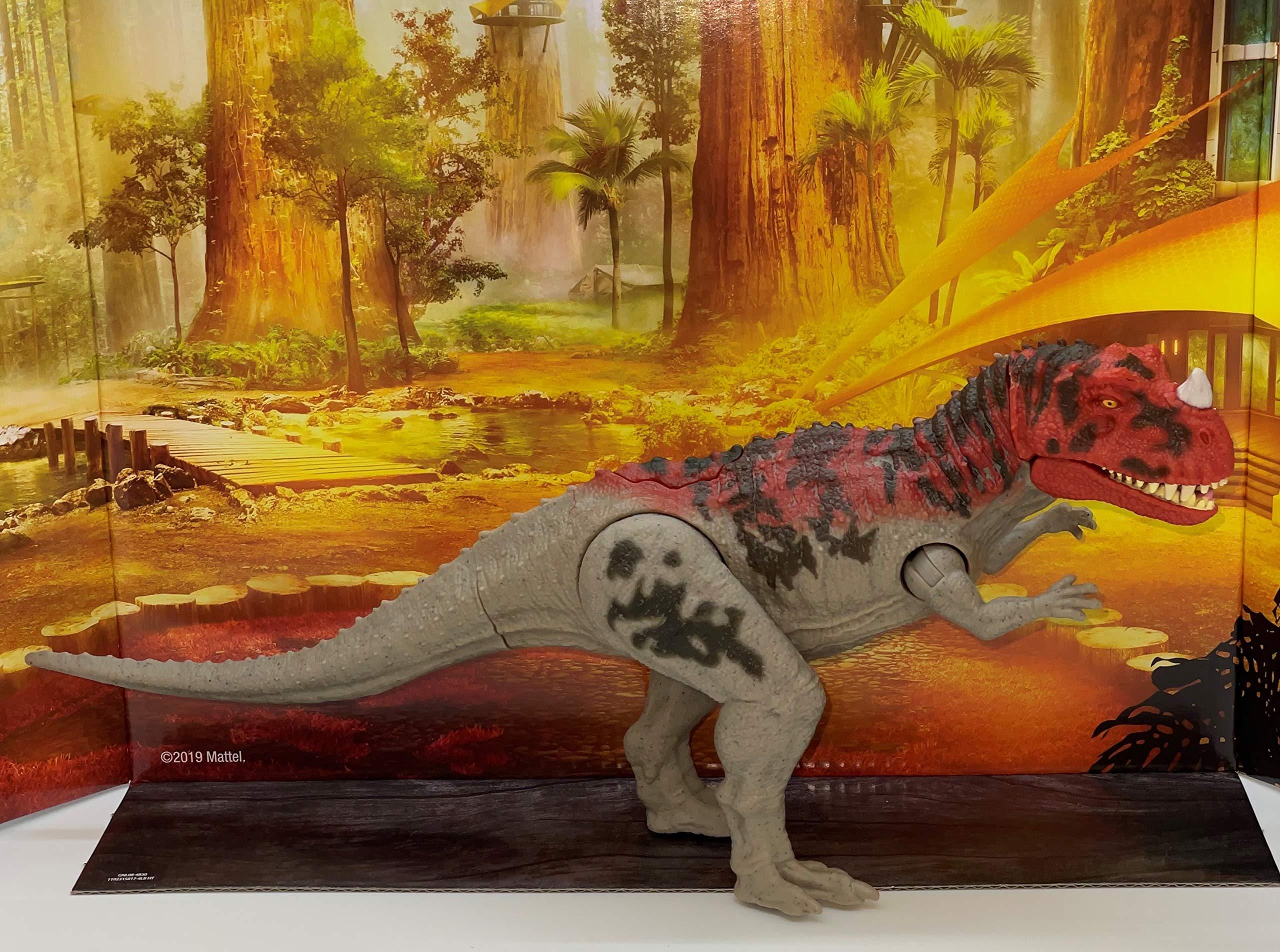 Jurassic World Jurassic World Camp Cretaceous Isla Nublar Ceratosaurus Clash Set with Ceratosaurus and 2 Velociraptors