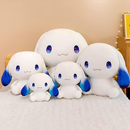 OULV OULV Cute Plushies Dog Stuffed Animals Big Ear White Dog Plush Toy Hugging Dog Plush Animal Soft Gift Accompany Boy Girls Kids Birthdays Christmas Plush Toy Body Pillow (15.7inch)