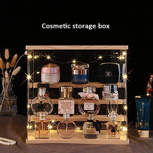 WANLIAN Clear Acrylic Display Case for Funko Pop,Pop mart,Minifigure,Action Figure with 5 Tier Shelf Collectibles Storage Assemble Showcase,Display case with Door for Figure Collectibles(Five Layer)