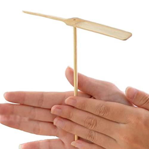 Zerodeko Zerodeko 20pcs Bamboo Dragonfly Kids Playthings Outdoor Flying Toys Party Favors Kids Throw and Catch Toy Exercise Toy Kids Flying Toys Interactive Toys Children Toy Garden Flying Toys