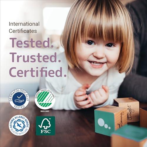 Bambo Nature Bambo Nature Hypoallergenic Baby Diapers, Eco-Labelled Sustainable Diapers, Enhanced Leakage Protection, Totally Chlorine-free, Skin Friendly, and Super Absorbent - Size 2 (32 Count)