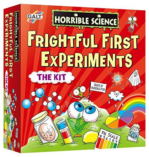 Galt Galt Toys, Horrible Science - Frightful First Experiments, Fun Science Kit for Kids, 18 Fun Experiments, Ages 6 Years Plus