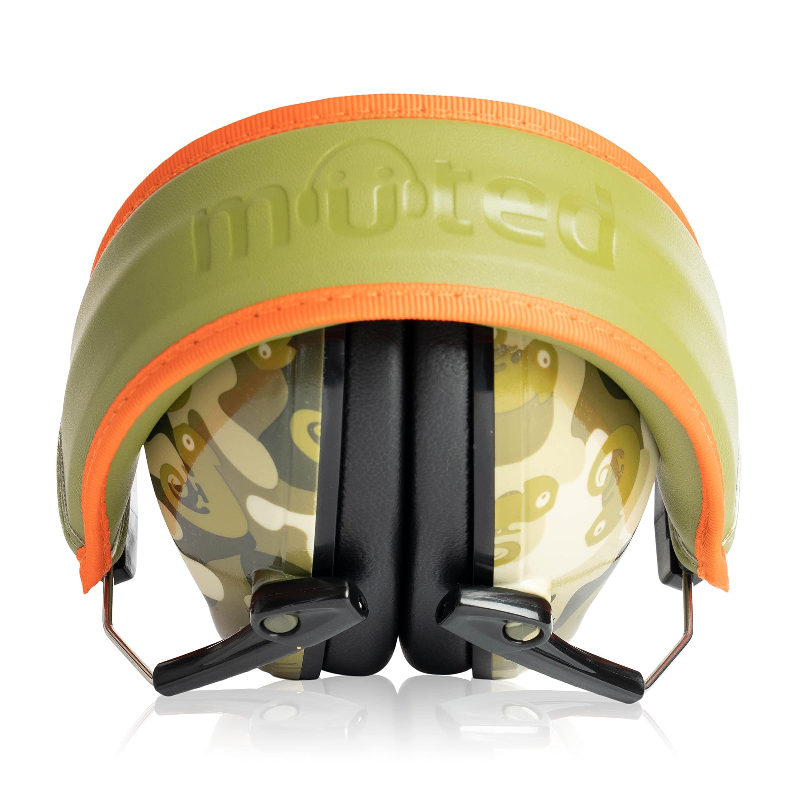 Muted Kids Noise Cancelling Ear Muffs - Toddler Sensory and Autism Hearing Protection Noise Cancelling Headphones