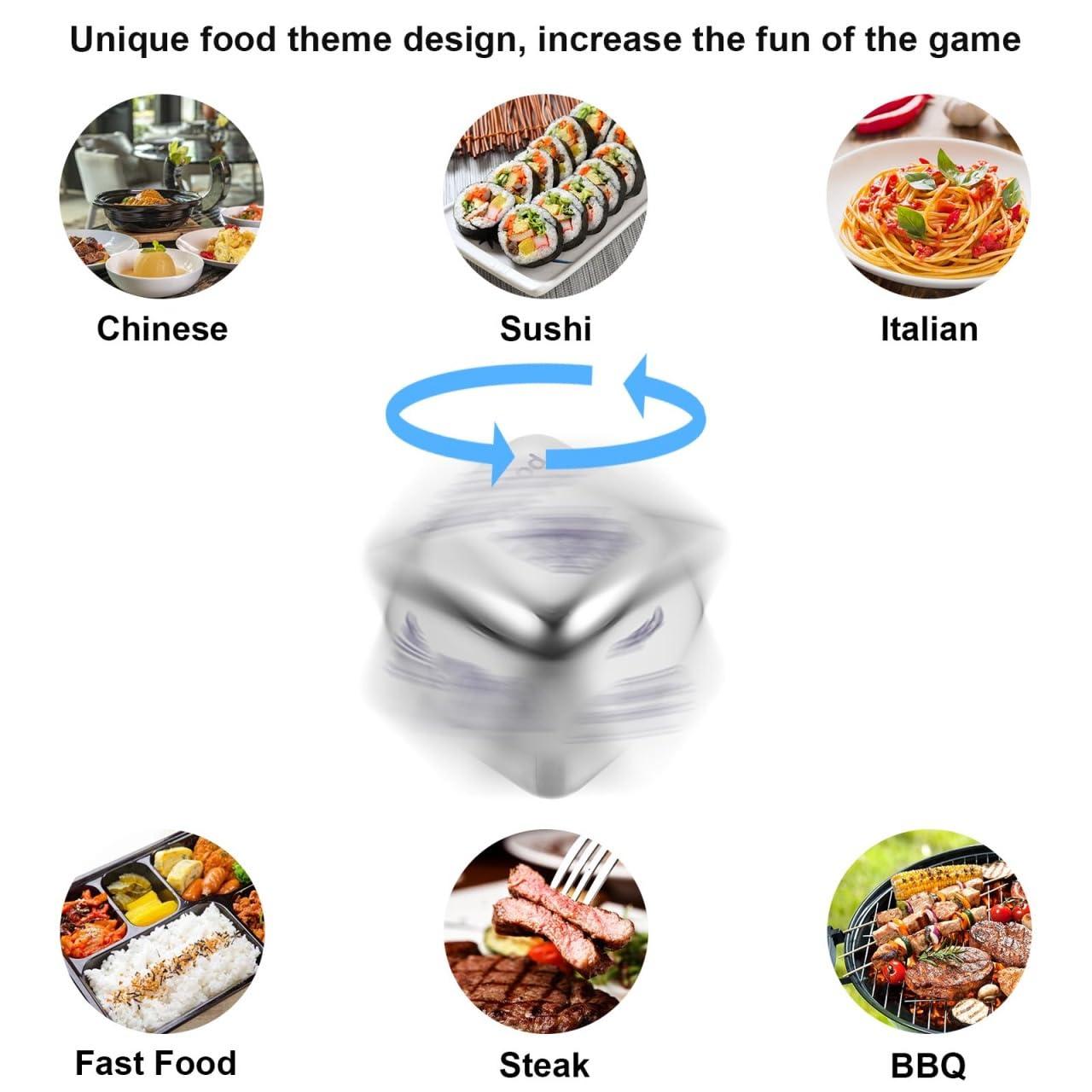 Toyvian Food Decides The Meal Decision Food for Date Food Decision Dinner Decider Dinner Decision Mens Christmas Meal Decider