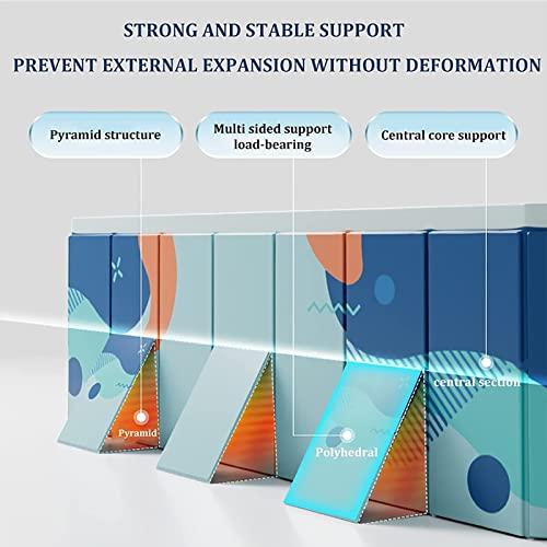 SINBAISHUNYYT Rectangular Above Ground Pool, Hard Side Above Ground Pool, Foldable Swimming Pool for Kids & Dog Pools for Large Dogs, Dog Swimming Pool(Size:6.8 * 4.5 * 1.8FT)