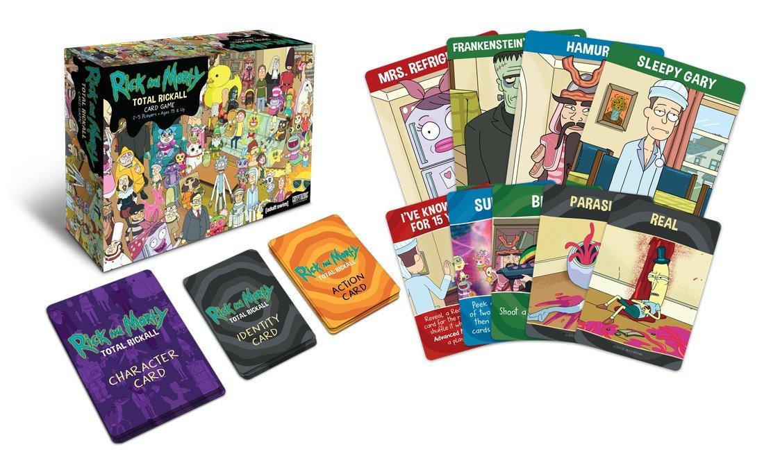 Cryptozoic Entertainment Rick and Morty Total Rickall Cooperative Card Game