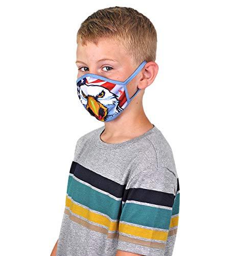 WILD REPUBLIC Wild Republic Face Mask Child Wild Republic Wild Smiles Face Masks, Eagle, Child US