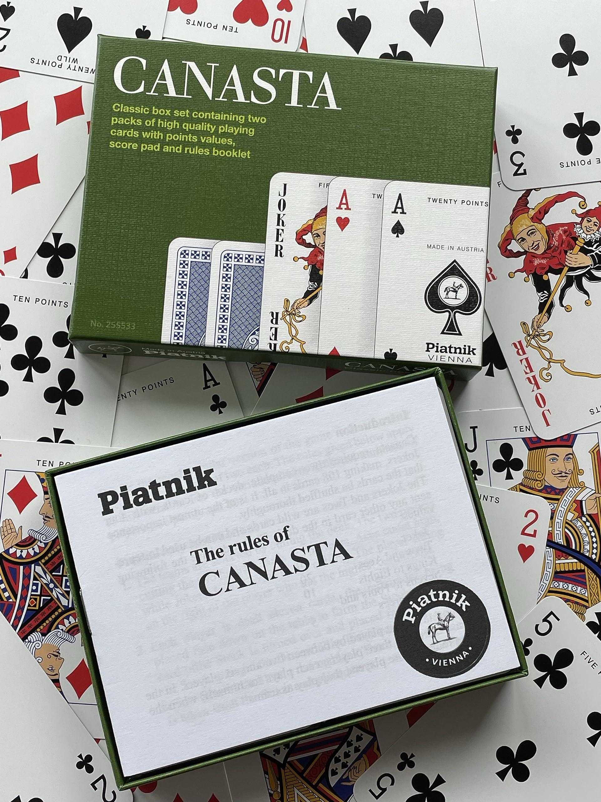 Gibsons Games Piatnik Canasta Card Game
