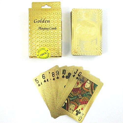 ATB Playing Cards 24K Gold FOIL Newest 100.00 Bill Benjamin Franklin