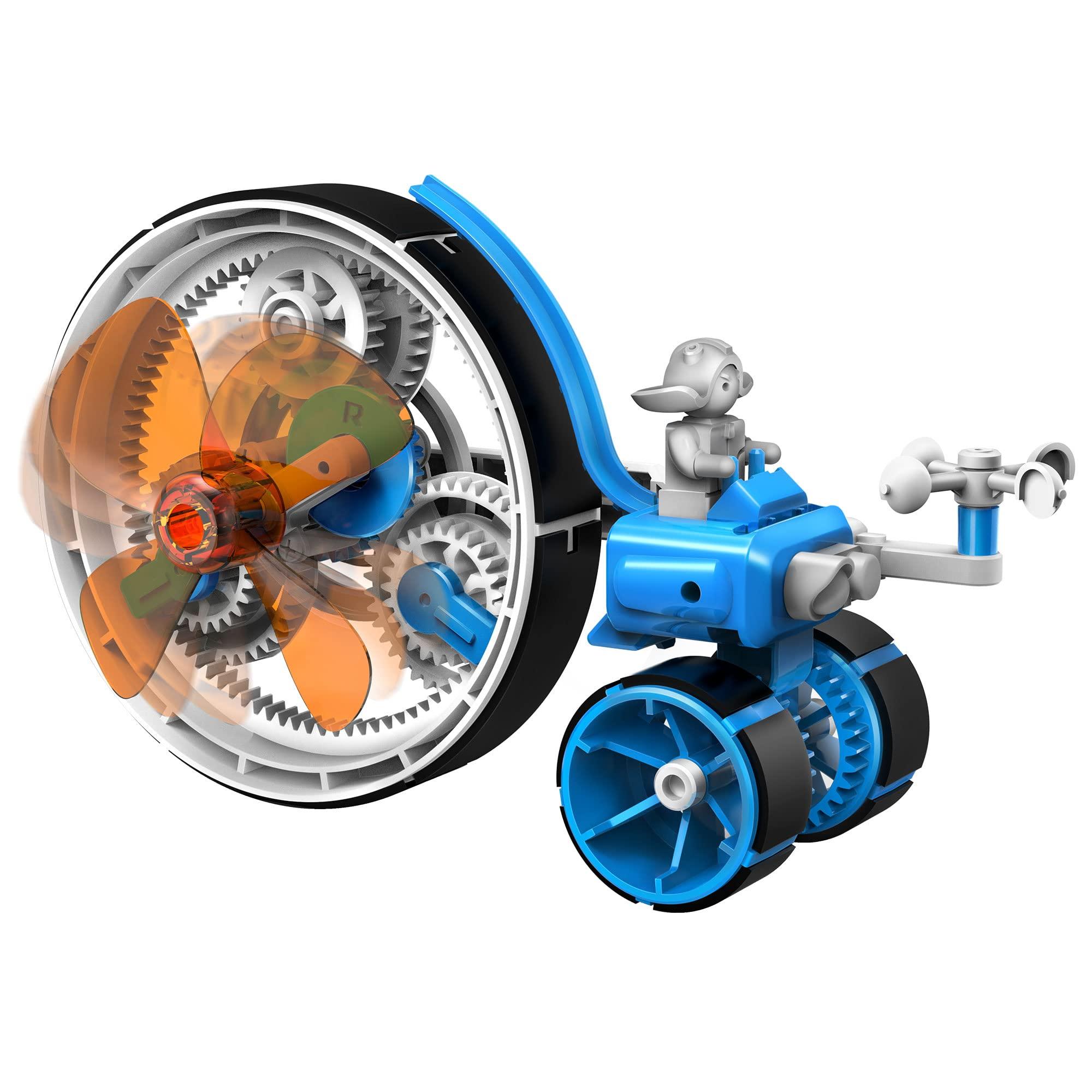 Thames & Kosmos Thames & Kosmos WindBots 6-in-1 Engineering STEM Kit | Build 6 Wind-Powered Bots, No Batteries/Electricity Required | Explore Wind Technology, Gear Ratios & More | Full-Color Manual & Experiment Guide