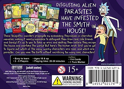 Cryptozoic Entertainment Rick and Morty Total Rickall Cooperative Card Game