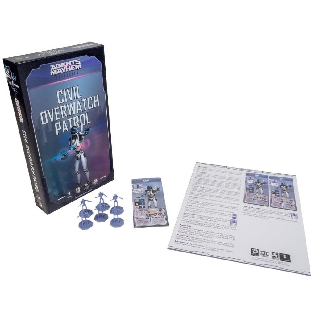 Academy Games Civil Overwatch Patrol Expansion - Agents of Mayhem: Pride of Babylon