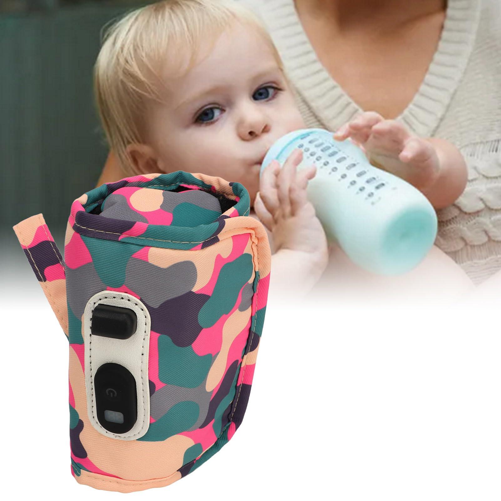 VINGVO Baby Milk Heat Keeper, Portable Milk Warmer for Travel ()