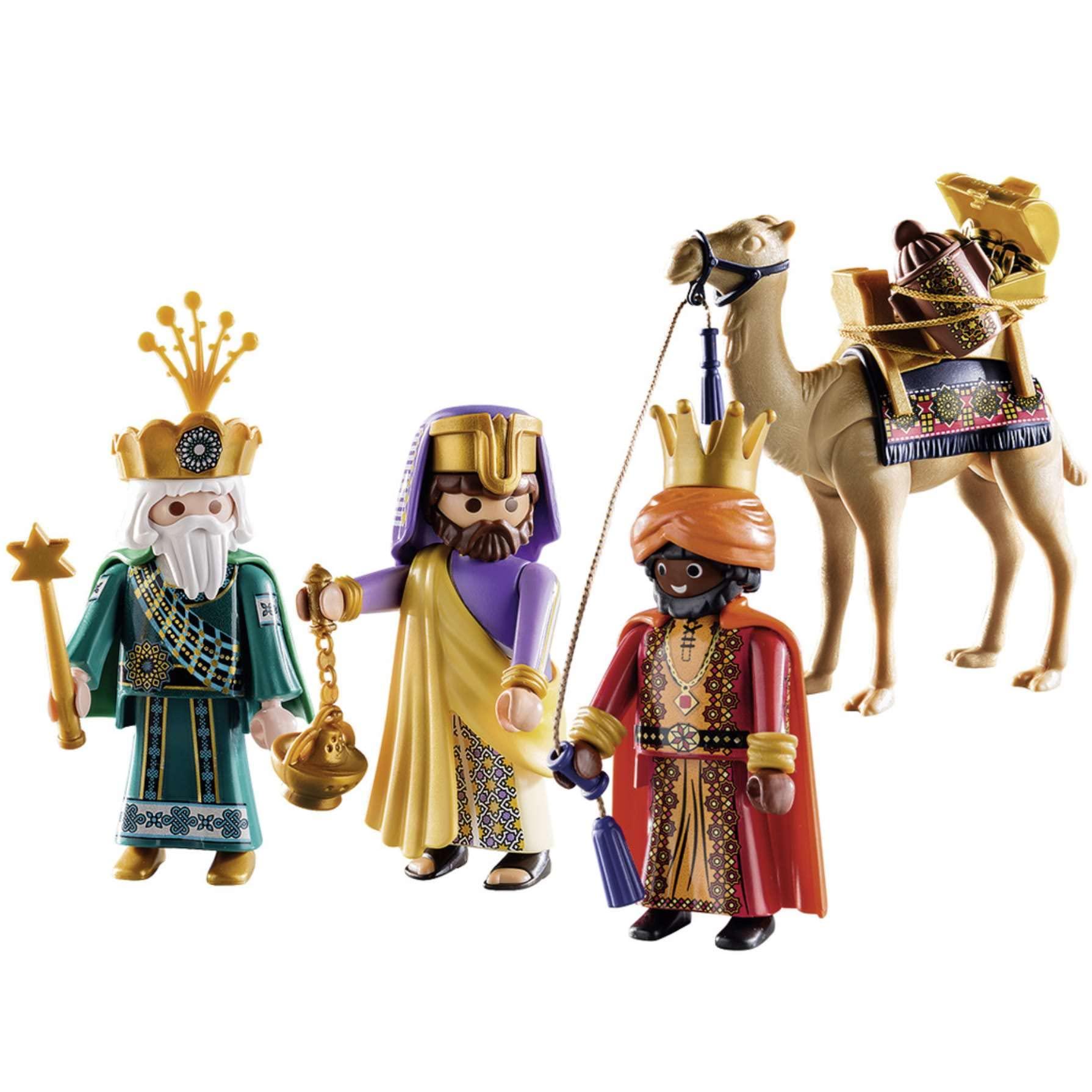 Playmobil Playmobil 9497 Christmas Three Wise Kings, Fun Imaginative Role-Play, PlaySets Suitable for Children Ages 4+