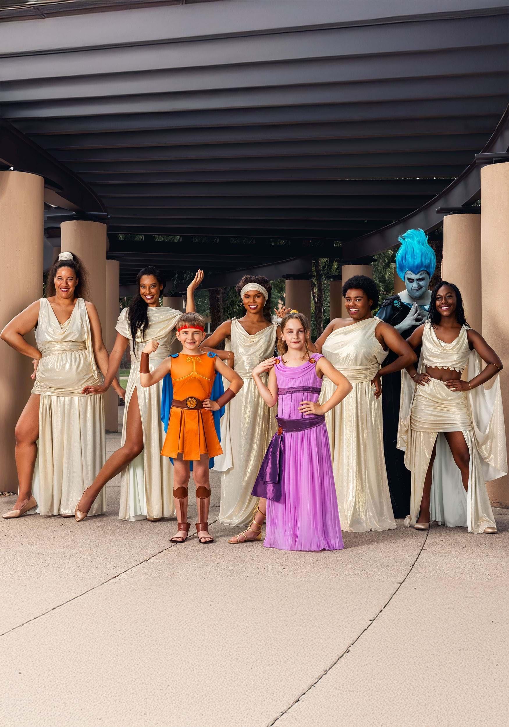 Fun Costumes Child Disney Hercules Deluxe Megara Costume | Officially Licensed Disney Costumes Small