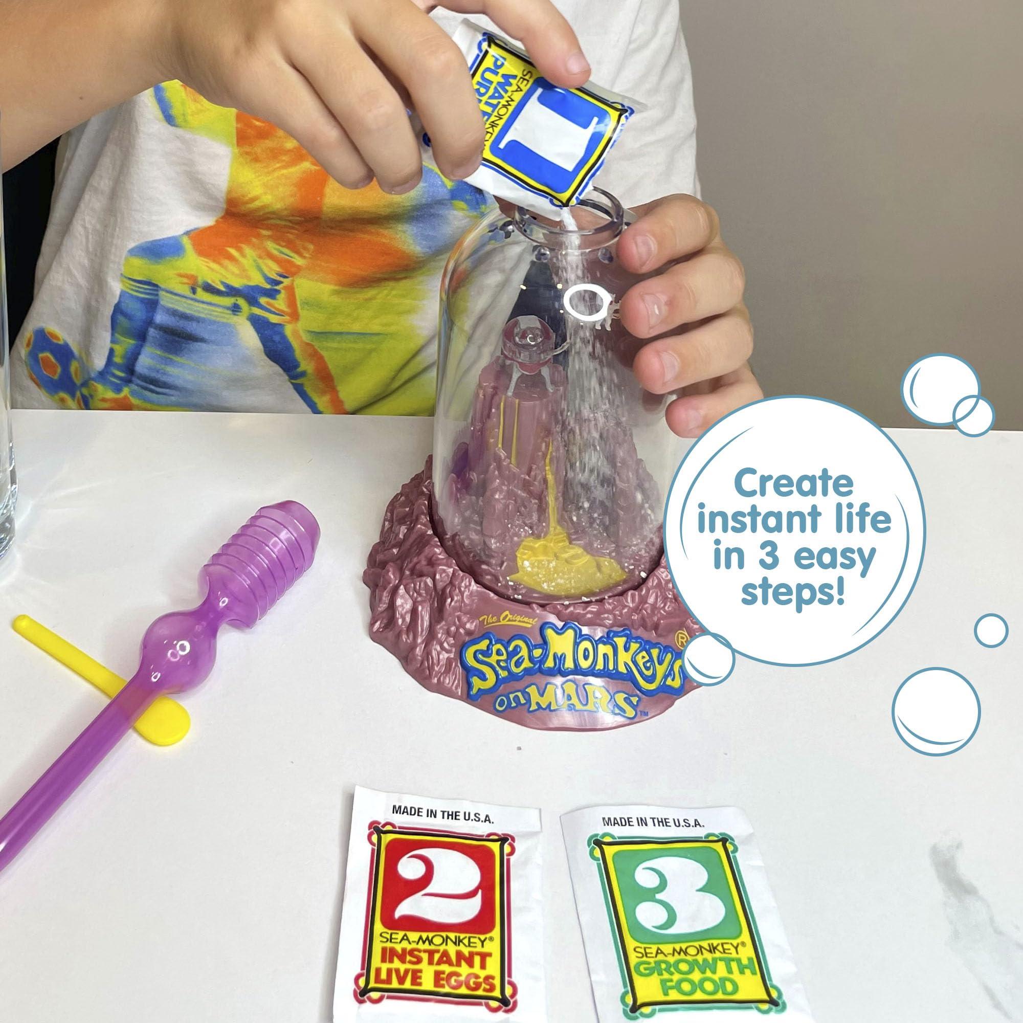 Sea Monkey's Sea-Monkeys On Mars - World\'s Only Instant Pets - Ages 6+ (Pack of 1)