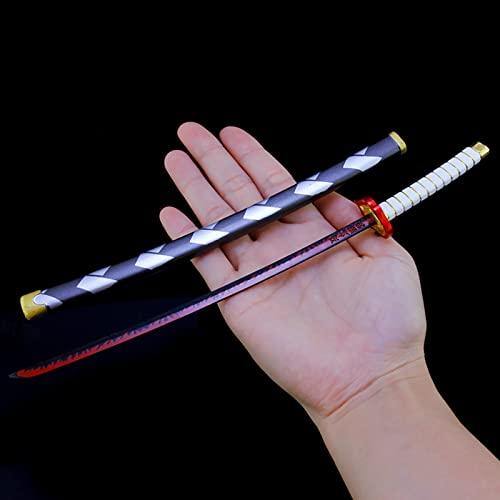 Larmuroki Larmuroki 10" Metal Anime Katana Models with a Stand, Anime Figures, Action Figure Collection for Display & Cosplay, Nice Gift(XSL-2)