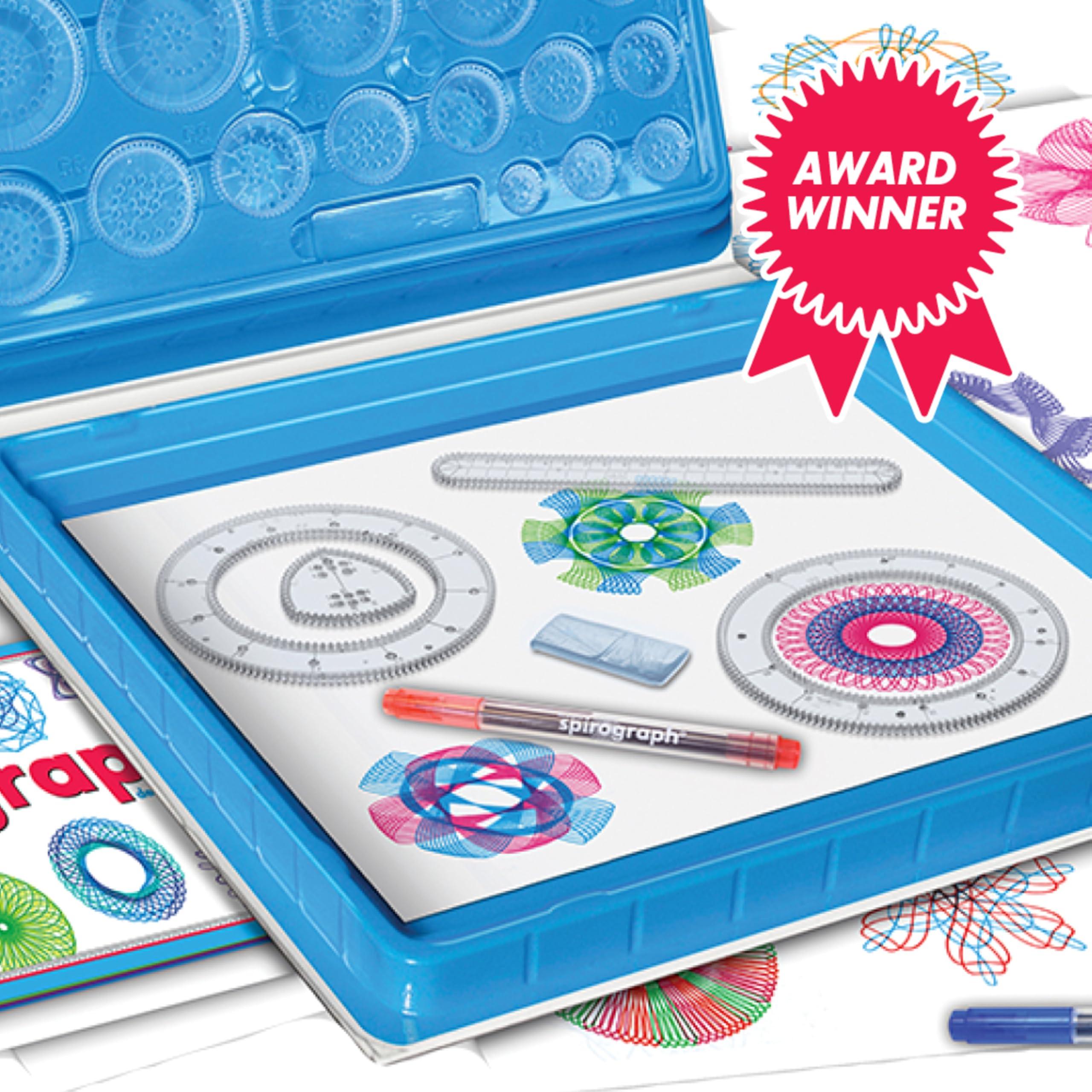 Spirograph Spirograph Deluxe Set Spiral Art Drawing Kit The Classic Way to Make Countless Amazing Designs For Kids Ages 8+