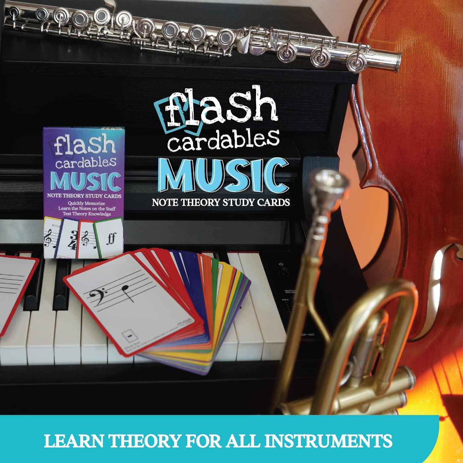 flashcardables Flashcardables Premium Music Flash Cards