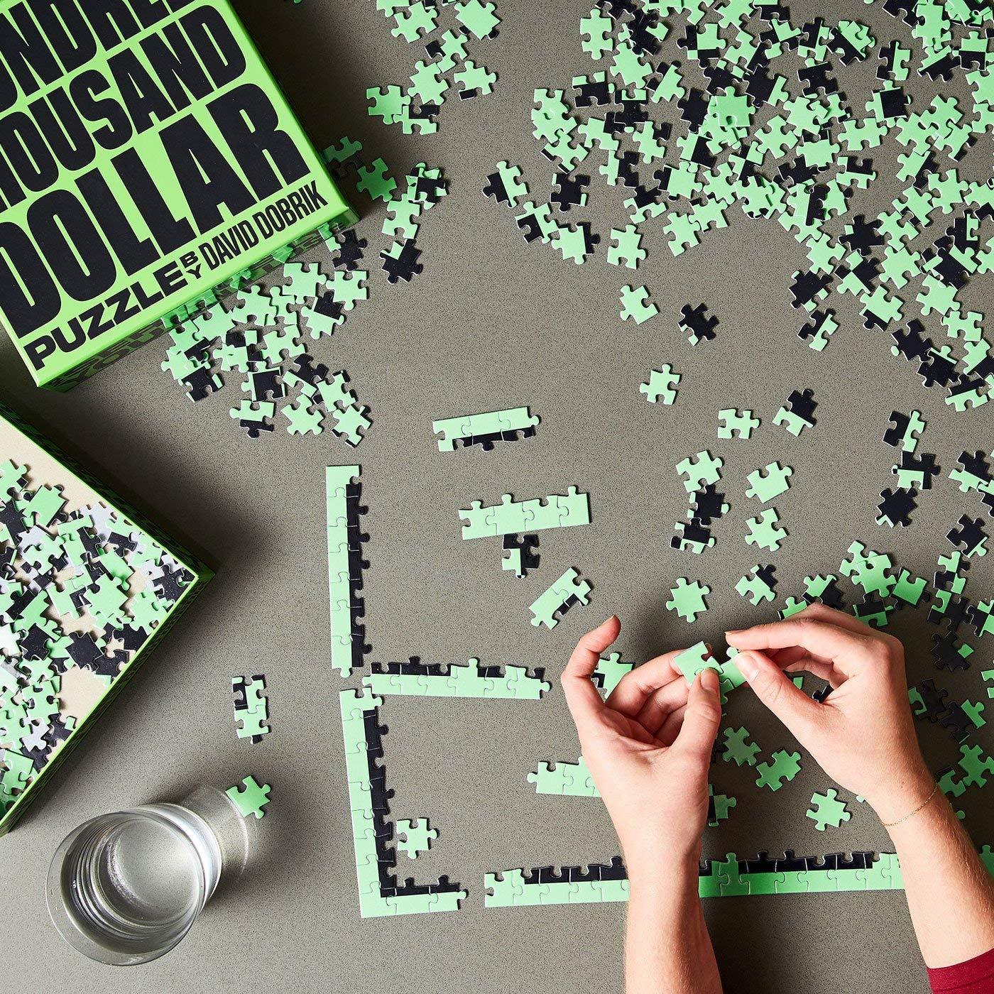 AdMagic The Hundred Thousand Dollar Puzzle by David Dobrik 500 Piece Jigsaw Puzzle