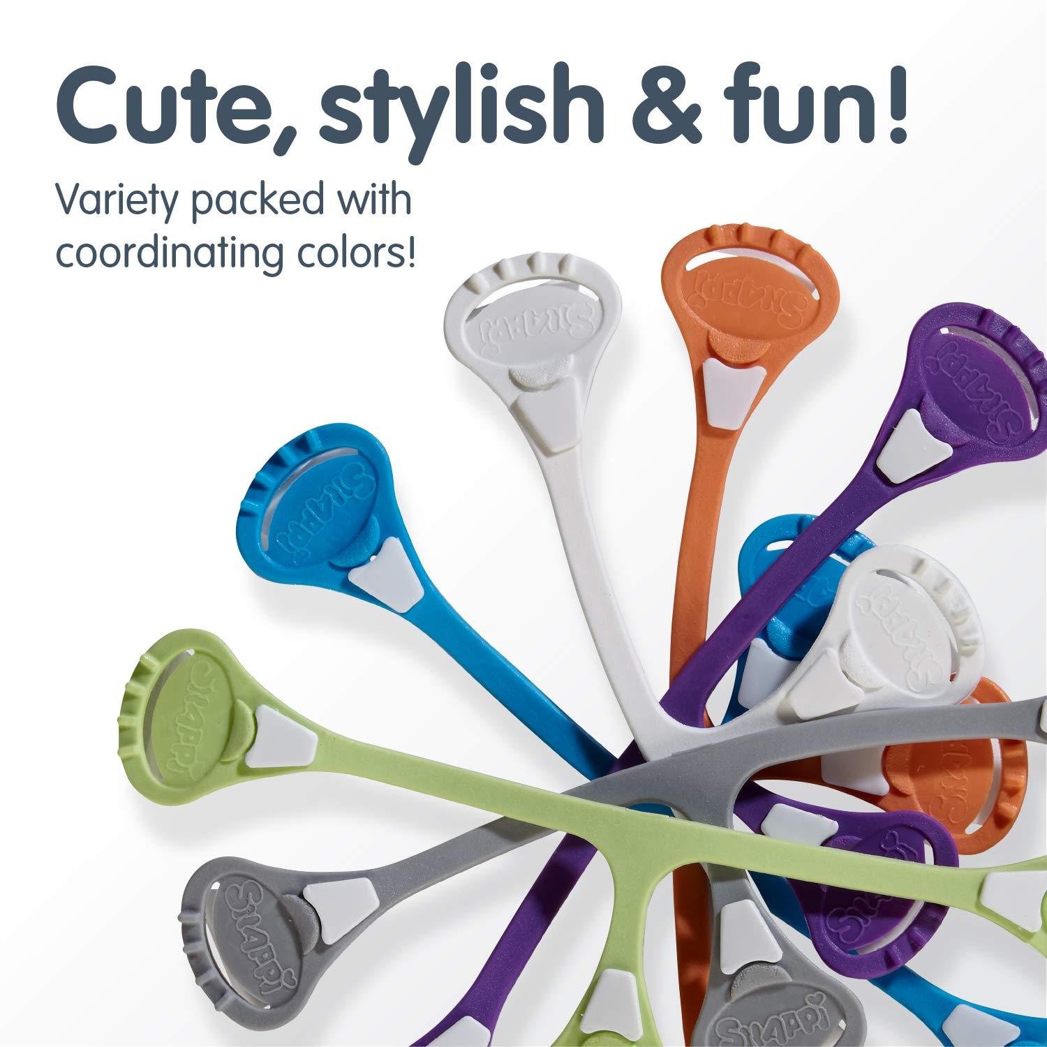 Snappi Snappi Cloth Diaper Fasteners - Replaces Diaper Pins - Use with Cloth Prefolds and Cloth Flatfolds 3 Count (Pack of 1)