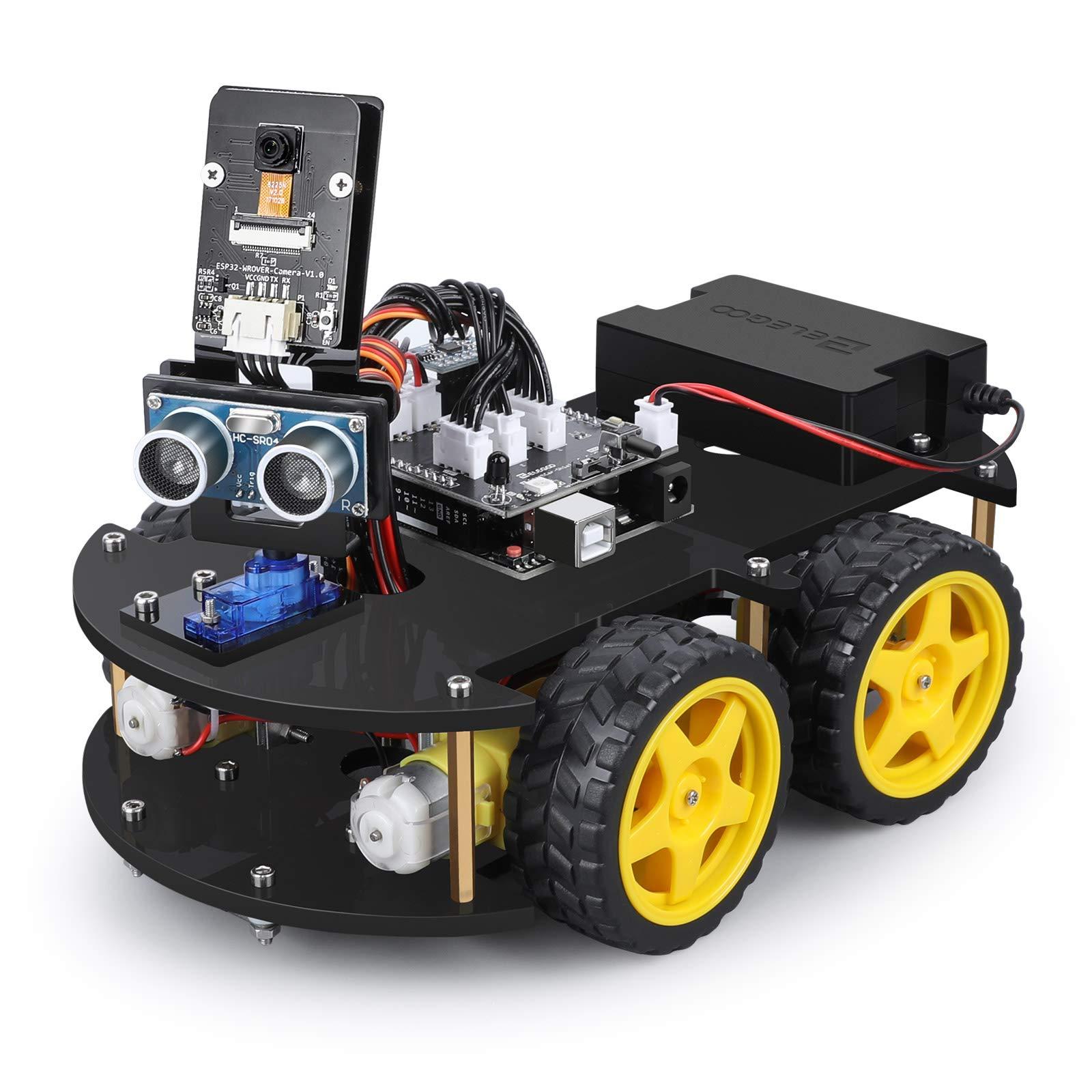 ELEGOO ELEGOO UNO R3 Project Smart Robot Car Kit V4 & ELEGOO Conqueror Robot Tank