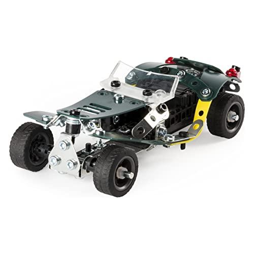 Meccano Meccano Erector Roadster 5-in-1 Building Kit, 174 Parts, STEM Engineering Education Toy for Ages 8 and Up