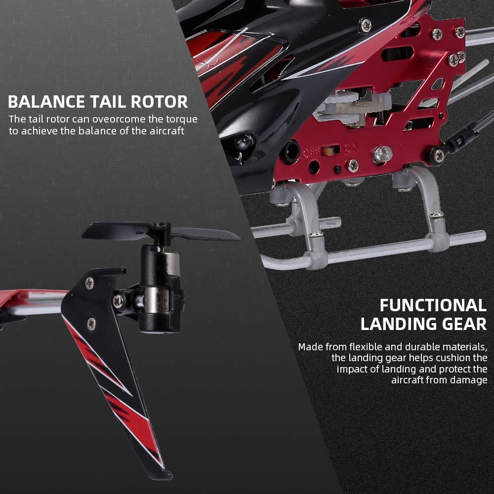 GoolRC GoolRC RC Helicopter, Remote Control Helicopter with Gyro and Light, S929-A 3.5 Channel Mini Helicopter for Kids and Beginners (Red)