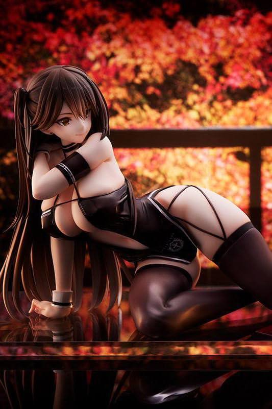 Genrico Genrico Azur Lane Figure - Zuikaku The Wind\'s True Name - MIMEYOI - Collectible Statue, 19 cm, Brown, Red, Orange, 4580692150178