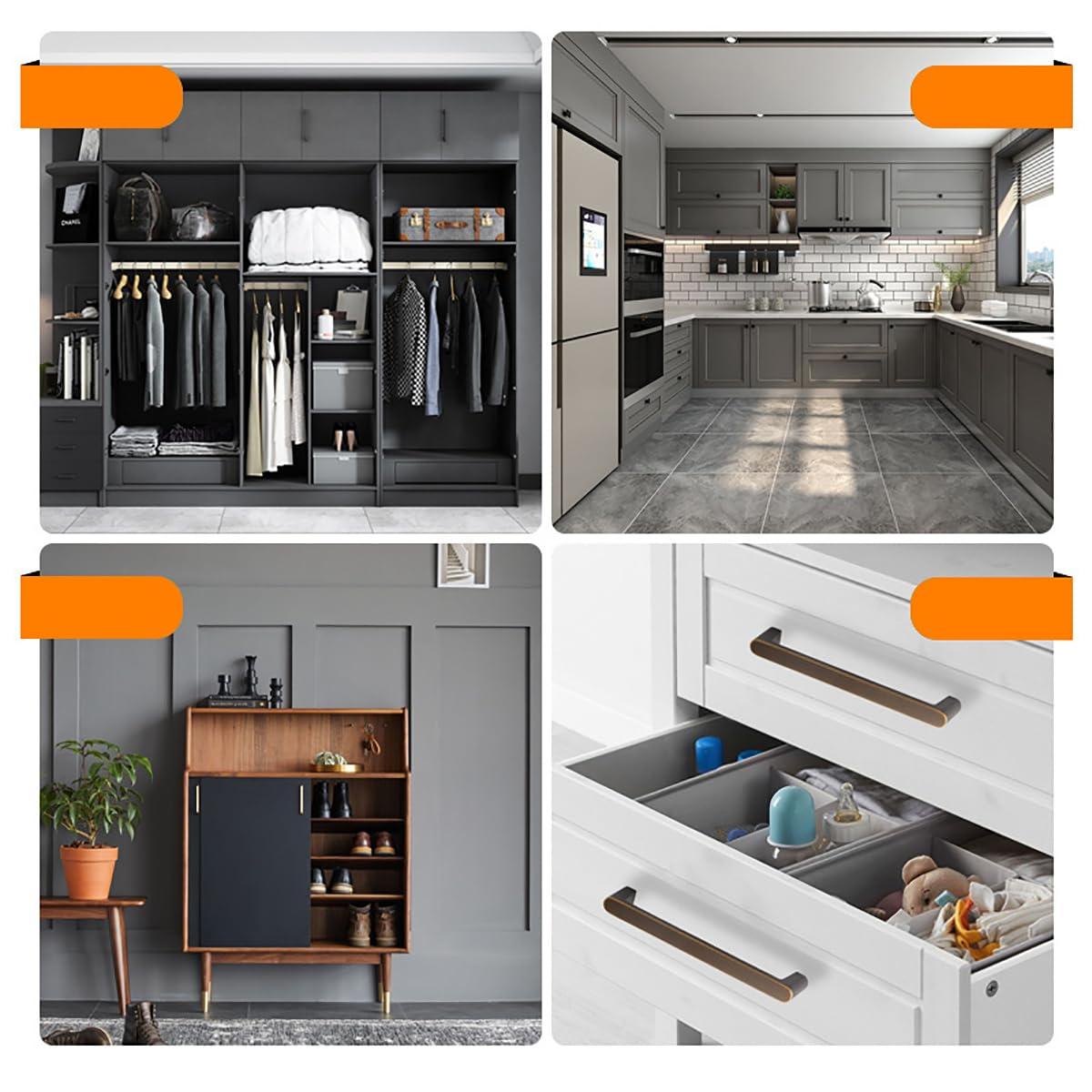 KDUPUP Triangle Stair Inside Corner Anti Dust Corners Guards Drawer Furniture Corner Protectors for Cabinet Drawer Wardrobe 100pcs